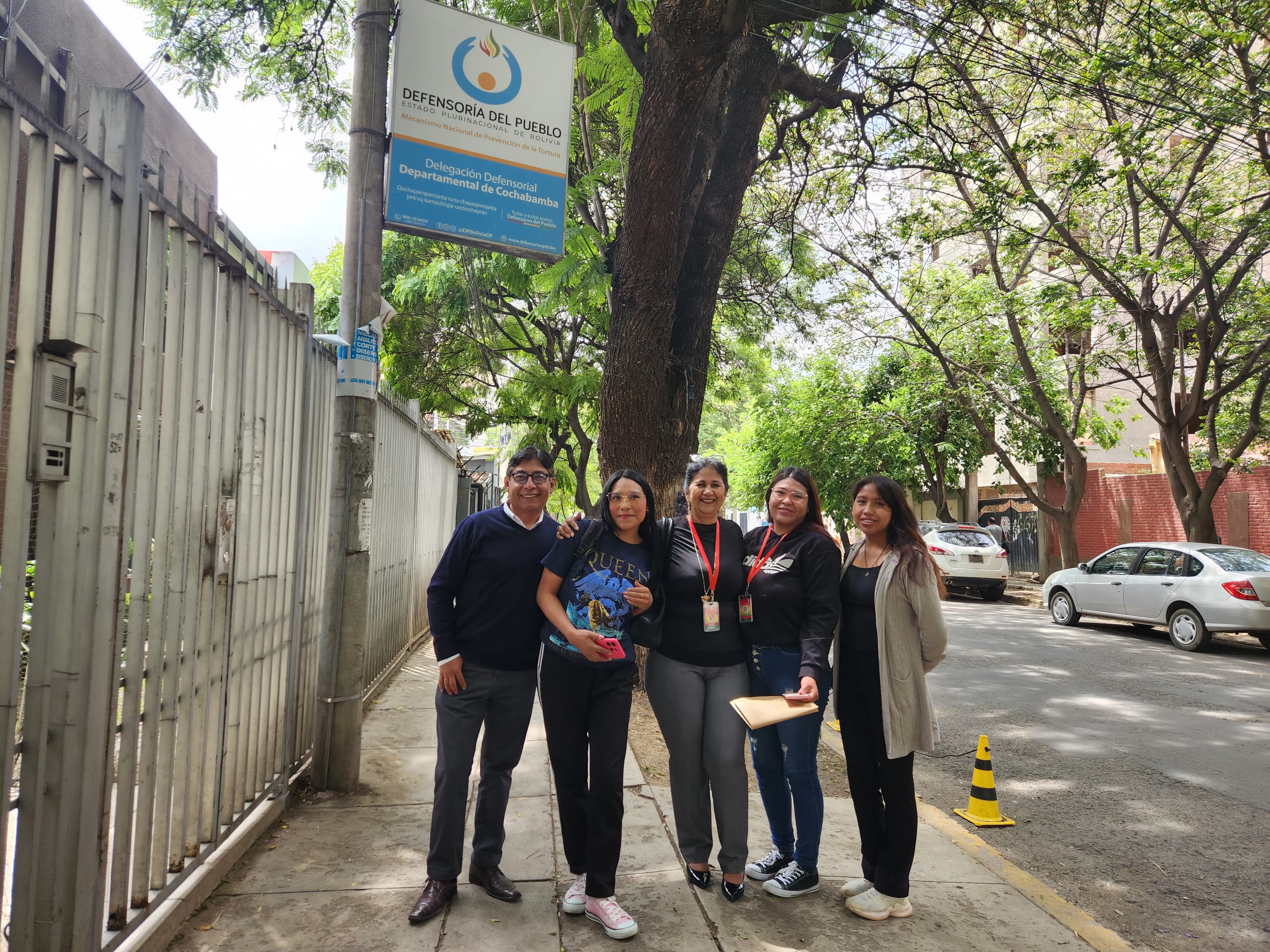 Warmi en la Mesa de Actores Clave con la Defensoría del Pueblo.